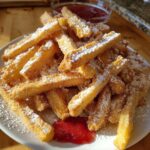 strawberry stick cookie