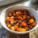 sweet potato and ground beef