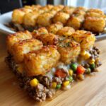 tater tot casserole with ground beef
