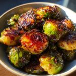 air fryer brussel sprouts honey siracha