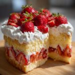 angel food cake strawberry dessert easy
