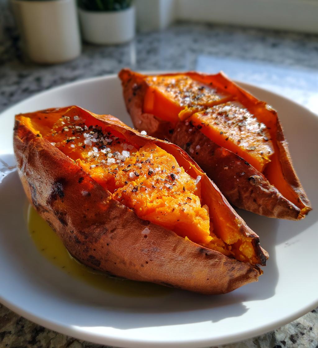 baked sweet potatoes in the oven quick