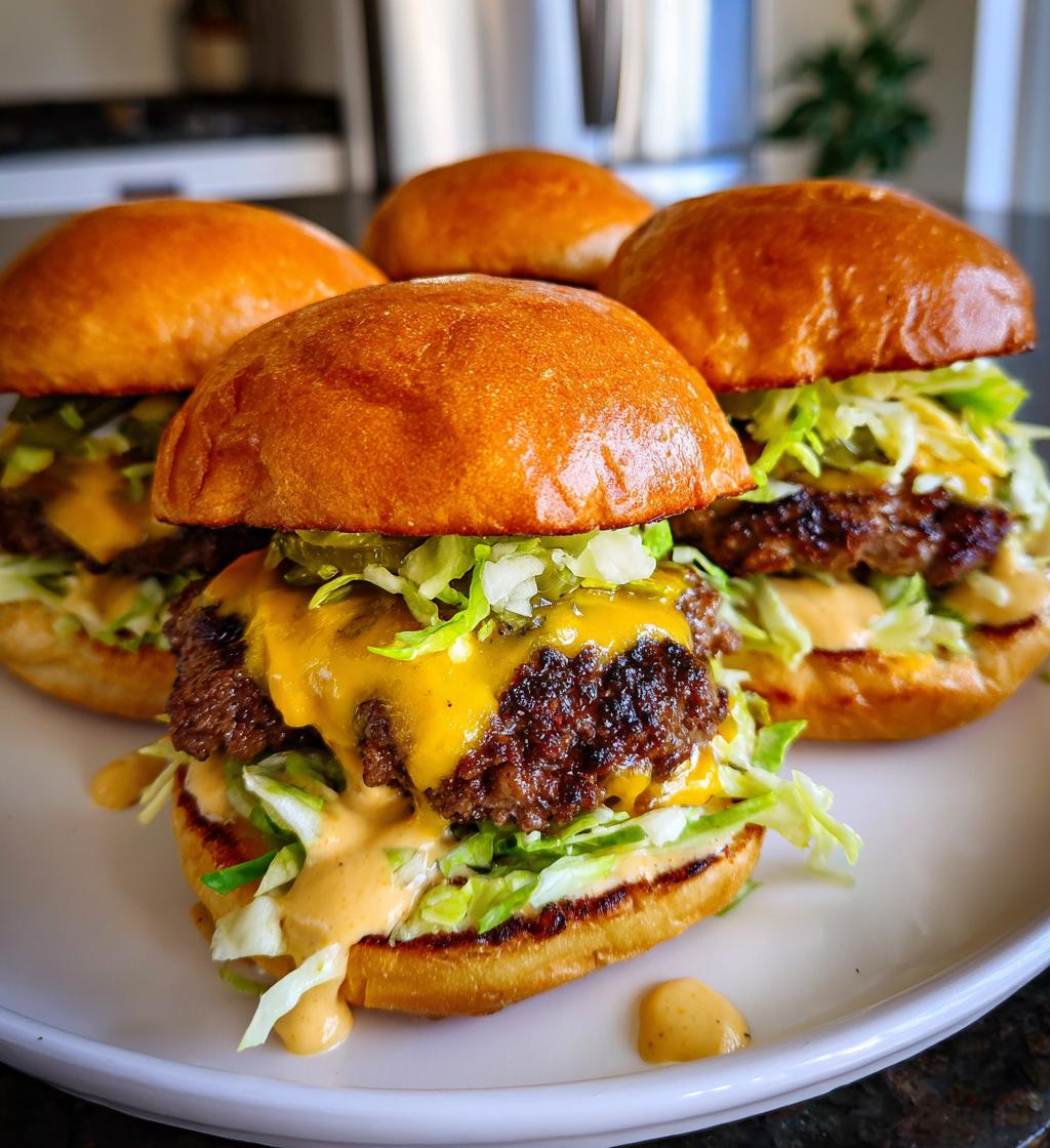 big mac sliders sauce