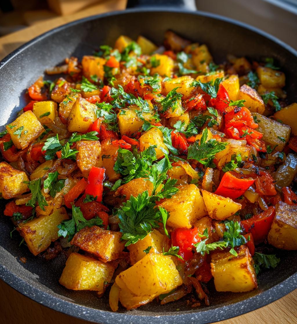 breakfast potatoes skillet: A Comforting Morning Delight
