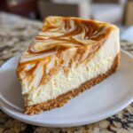 caramel swirl cheesecake no bake