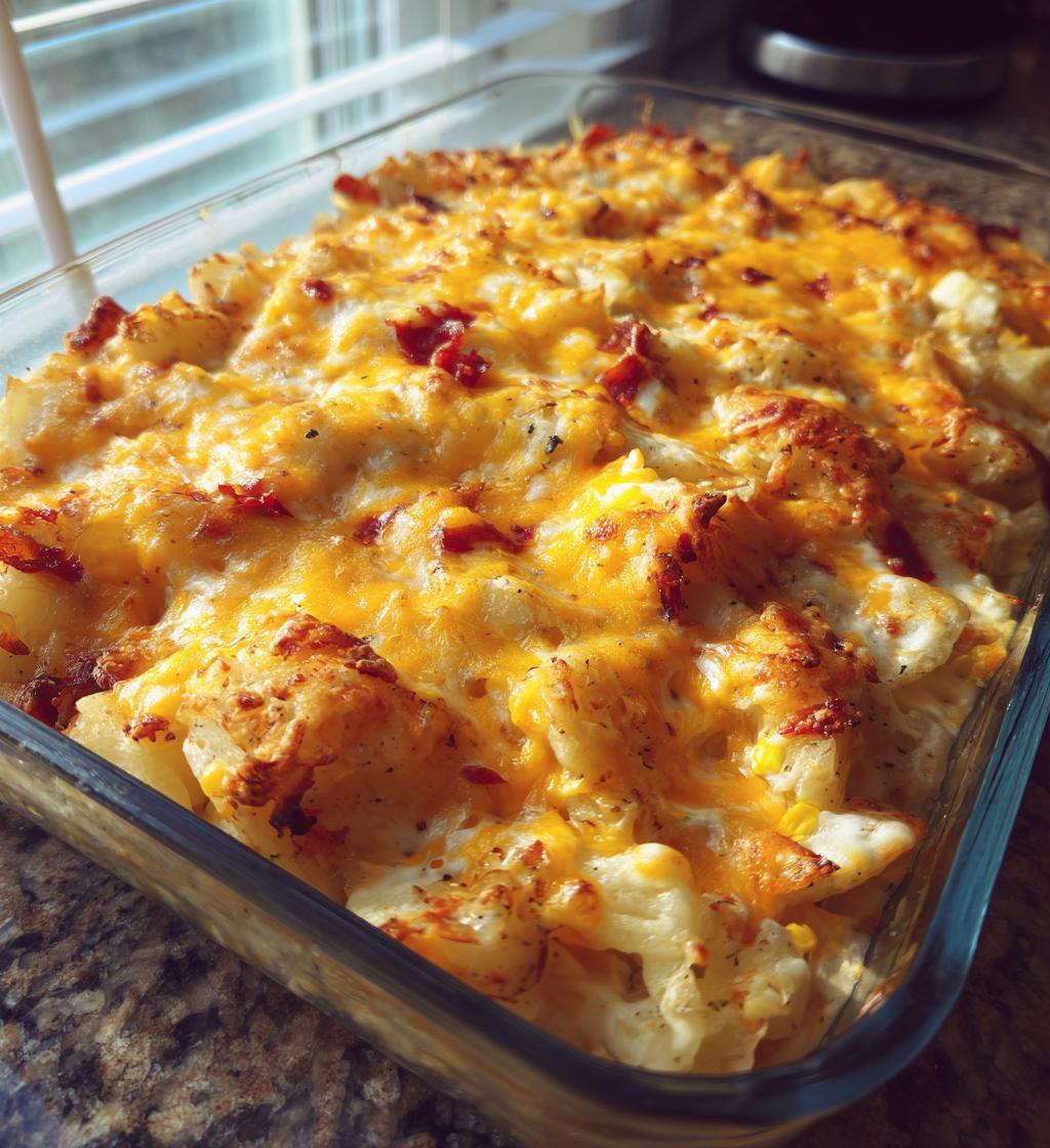cheesy potatoes baked