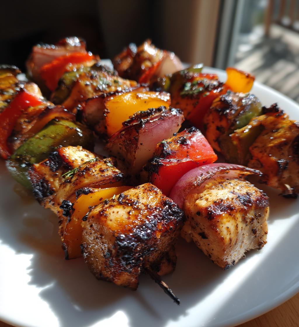Chicken Kabobs Air Fryer: 30 Min to Mouthwatering Perfection