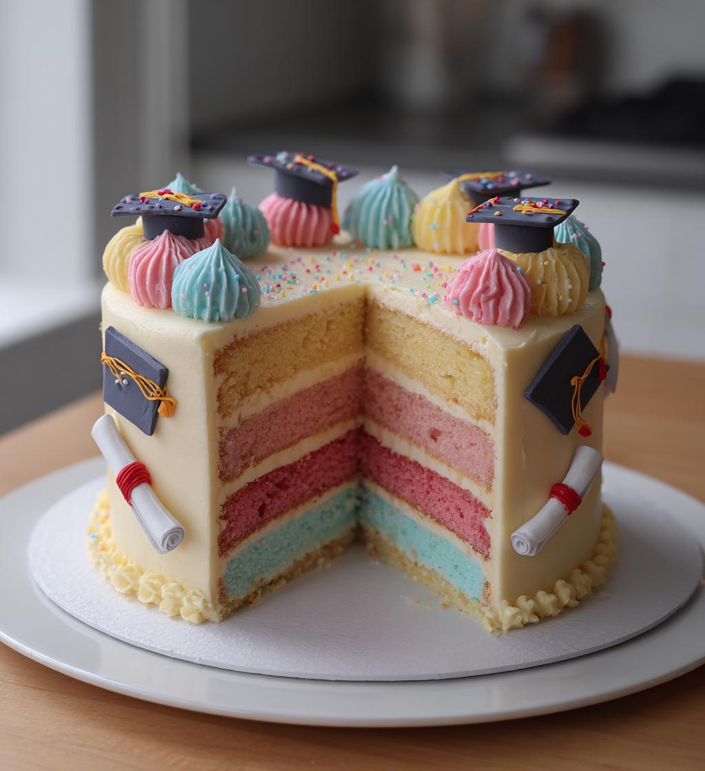 graduation cake ideas high school