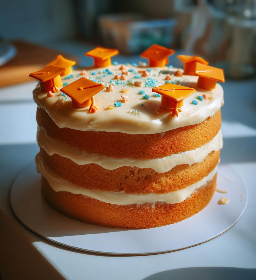 graduation cake ideas simple