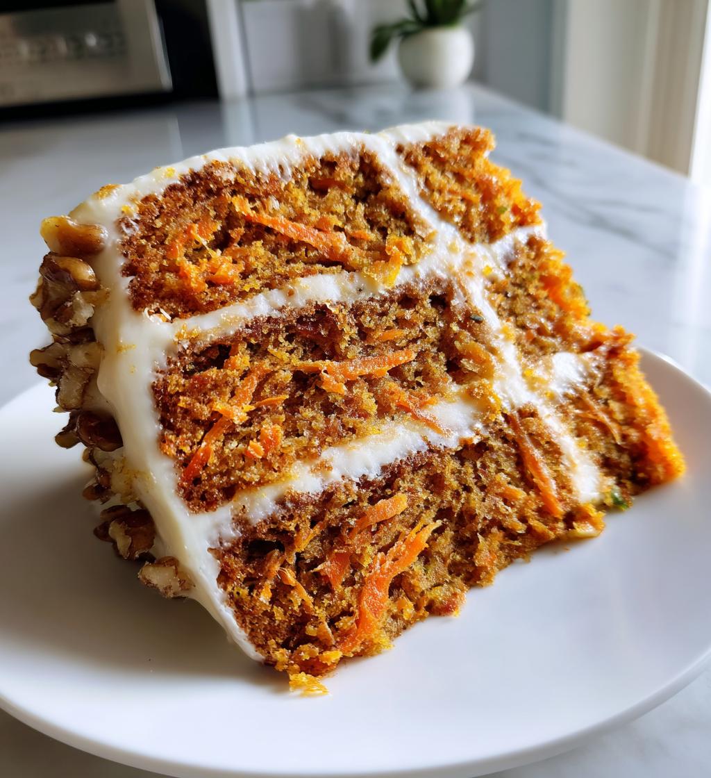 healthy carrot cake