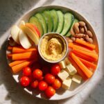 healthy snack plate