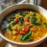 lentil spinach soup instant pot