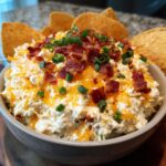 loaded baked potato dip cream cheese