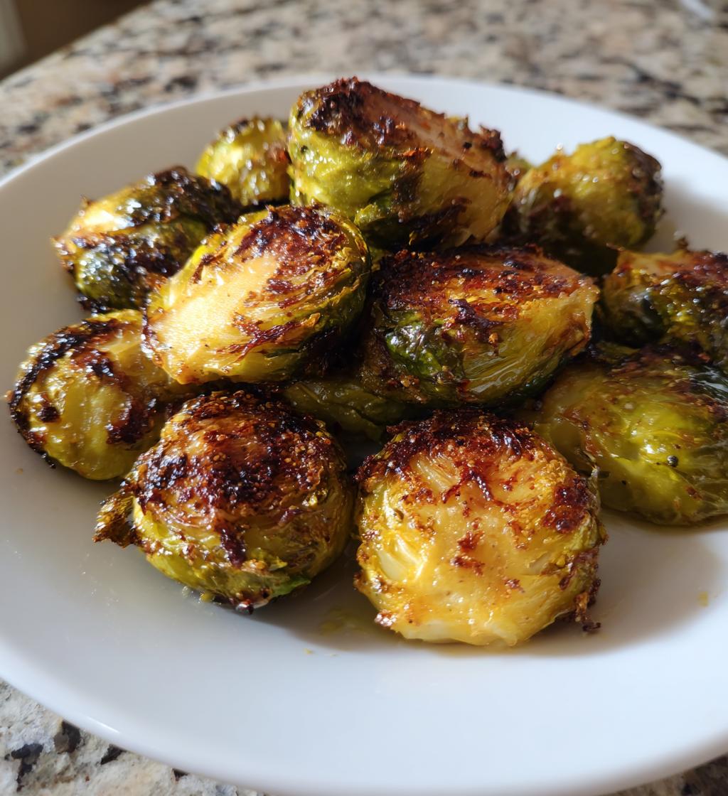 Ninja Foodi Air Fryer Recipes: Blissfully Crispy Brussels Sprouts