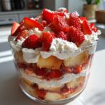 no bake strawberry desserts angel food cake