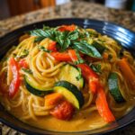pasta primavera creamy