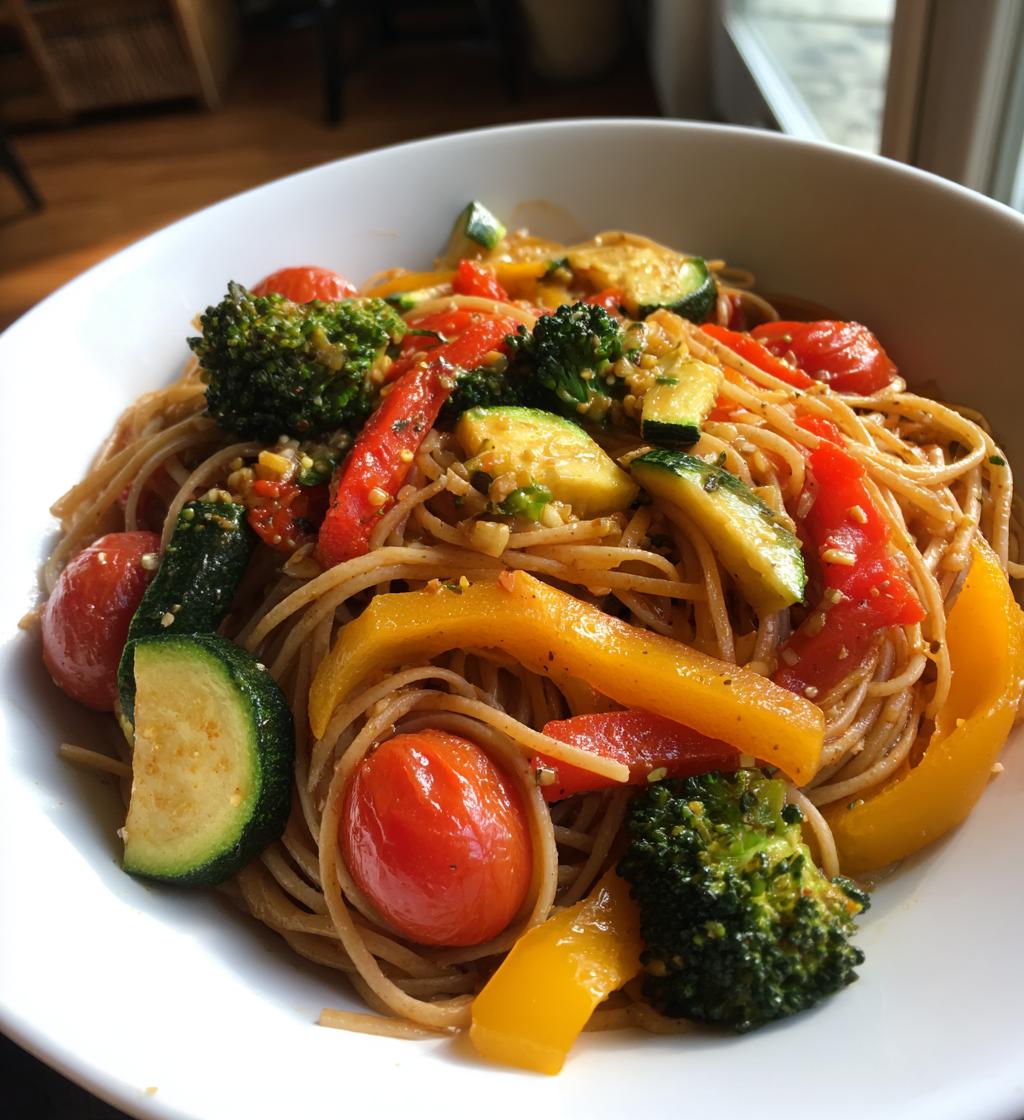 pasta primavera recipes healthy vegan