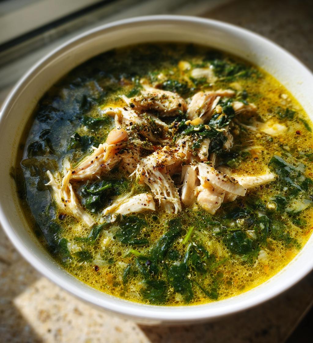 Spinach Soup with Chicken: 30-Minute Comfort Recipe
