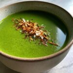 spinach soup with coconut milk