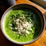 spinach soup with rice
