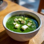spinach soup with tofu