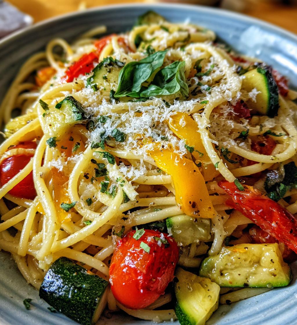 spring pasta primavera