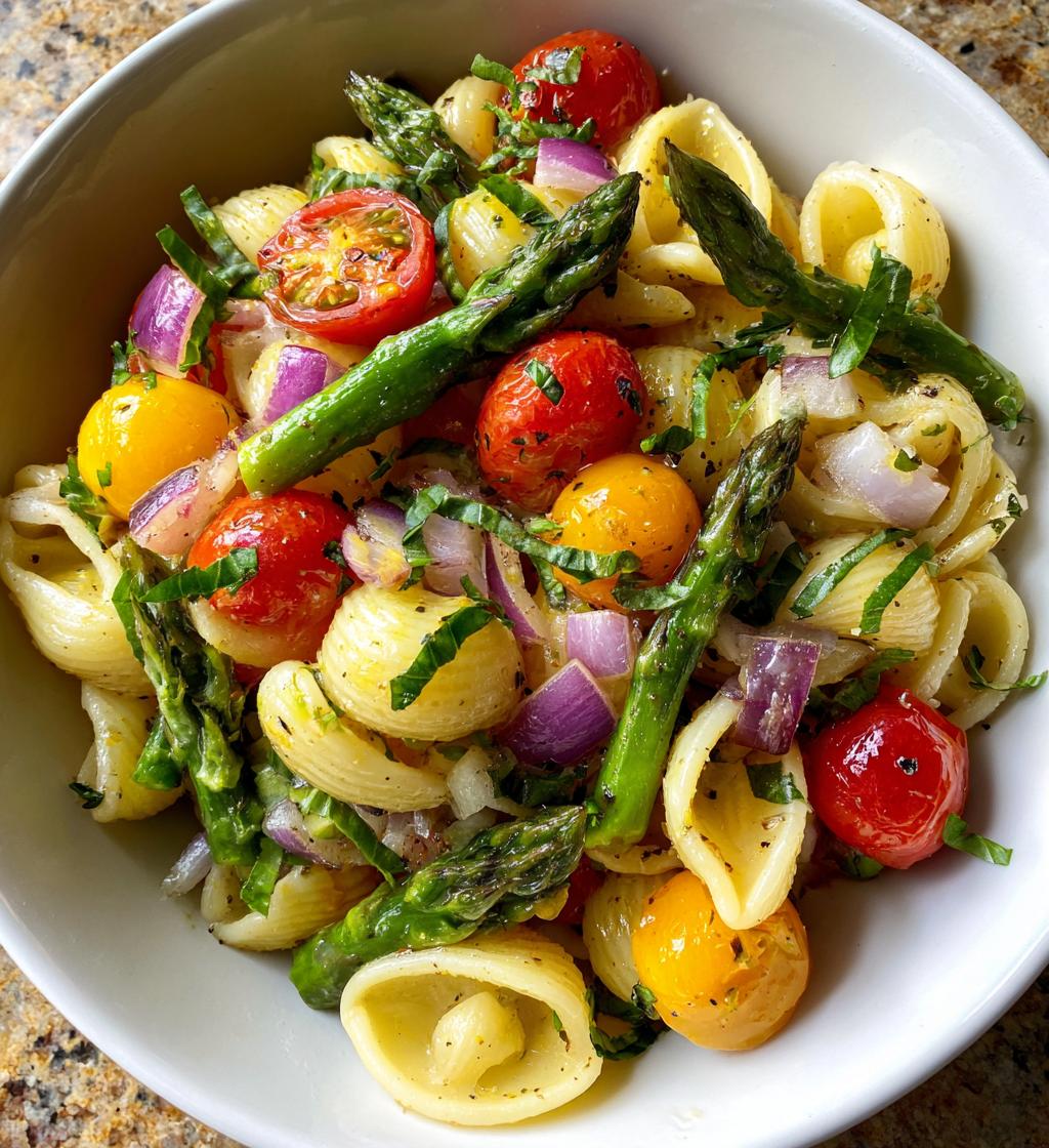 spring pasta salad with asparagus: 5 reasons to fall in love