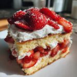 strawberry dessert using angel food cake