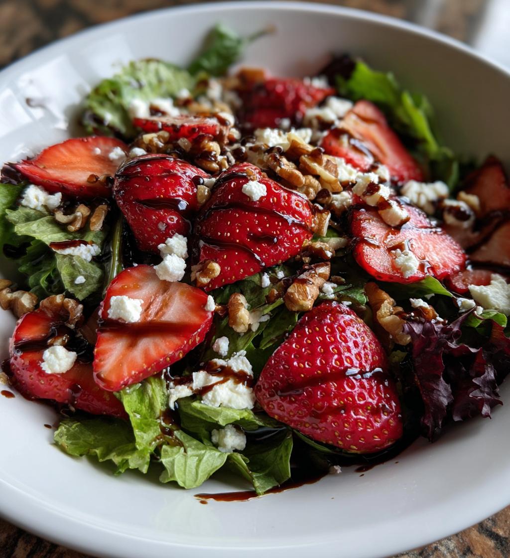 Strawberry Salad Recipe: 15 Minutes to Summer Bliss