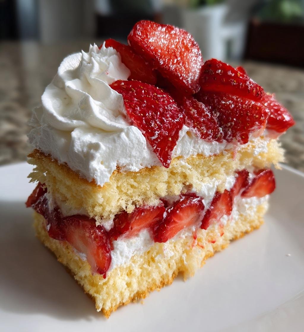 strawberry shortcake dessert easy angel food
