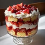 strawberry shortcake trifle