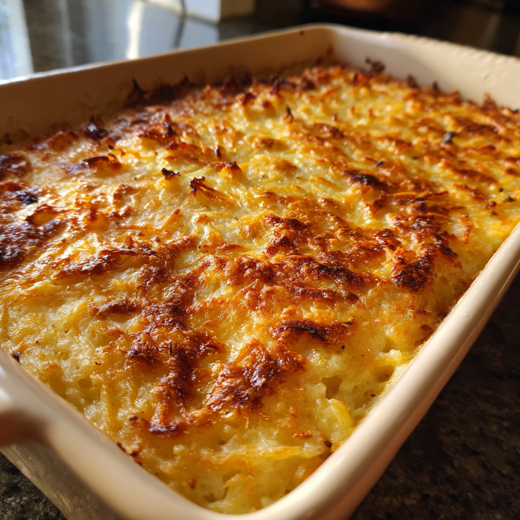 Cheesy Hashbrown Casserole Crockpot: 6 Hours to Perfect Comfort Food