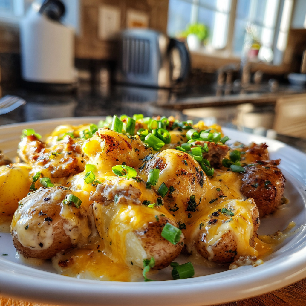 Cheesy Ranch Potatoes with Sausage: 30-Minute Irresistible One-Pan Dinner