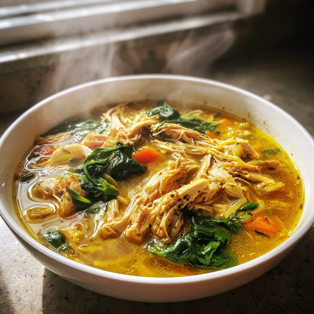 Chicken Soup with Ginger and Turmeric: 1 Irresistible Recipe for Comfort
