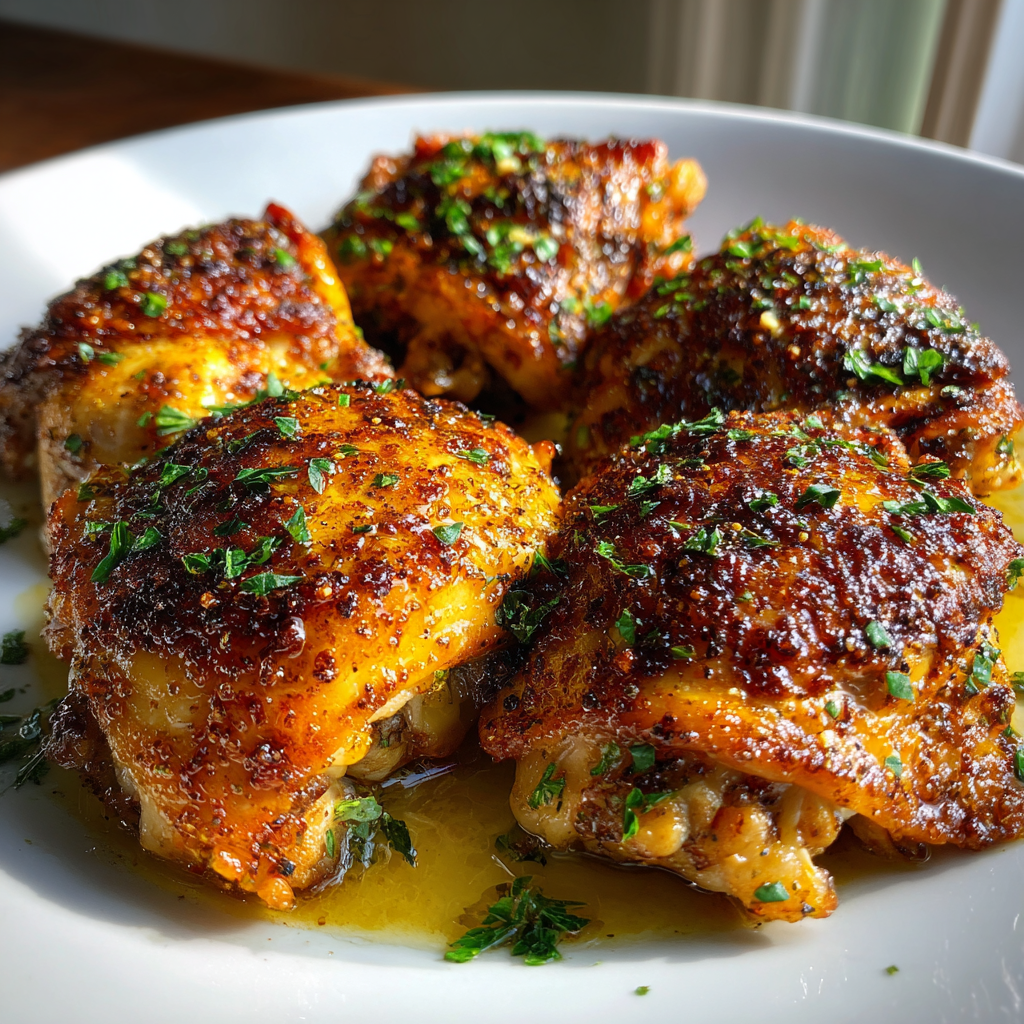 Chicken thighs in oven temp and time for perfect juicy results