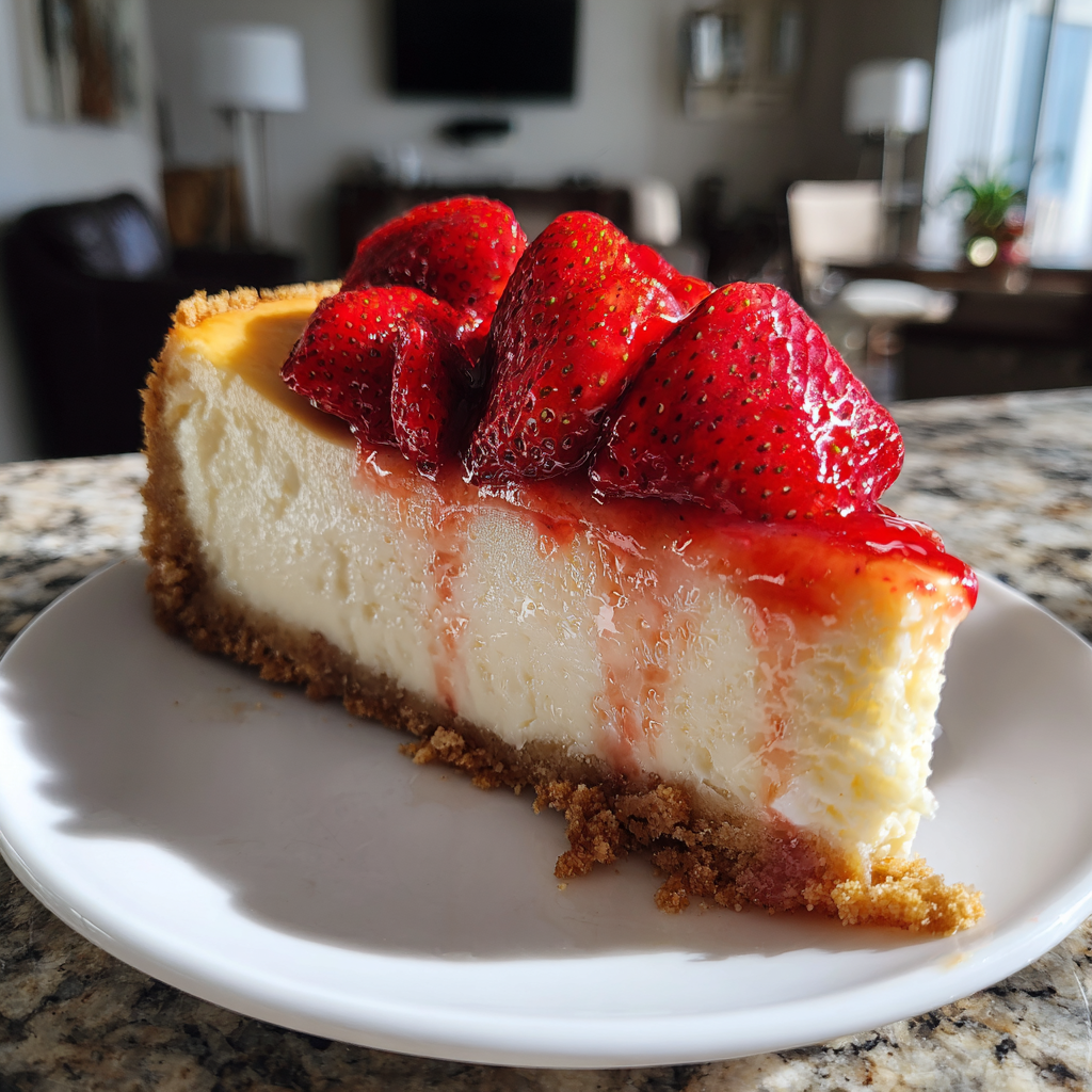 Classic Strawberry Cheesecake: 3 Steps to Irresistible Perfection