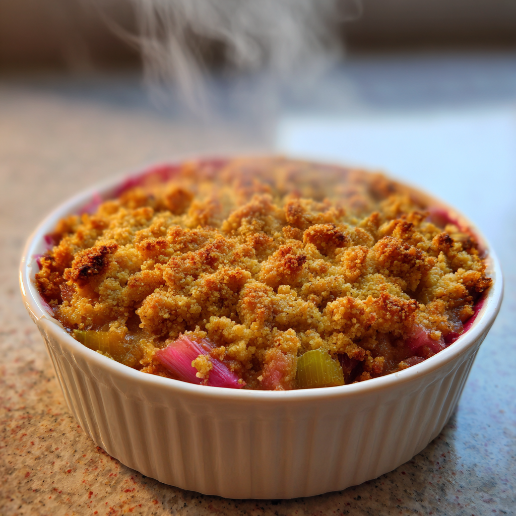 Easy Rhubarb Crisp Recipe: 3 Simple Steps for Irresistible Results