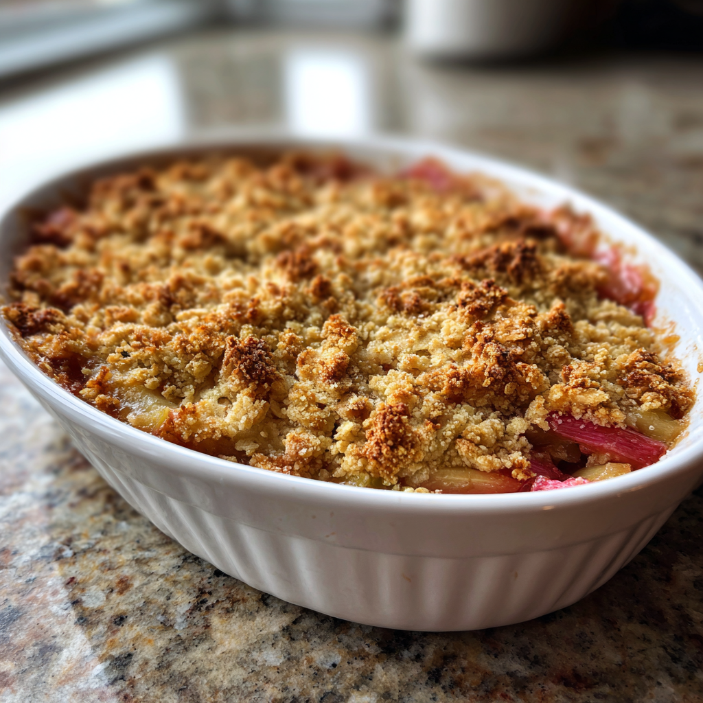 Easy Rhubarb Crisp: 60 Minutes to Perfect Summer Dessert