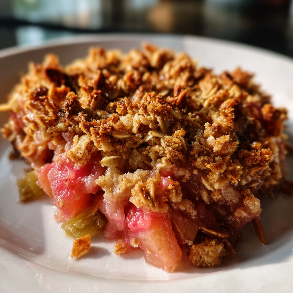 easy rhubarb recipes: 5 Irresistible Steps to a Perfect Crisp