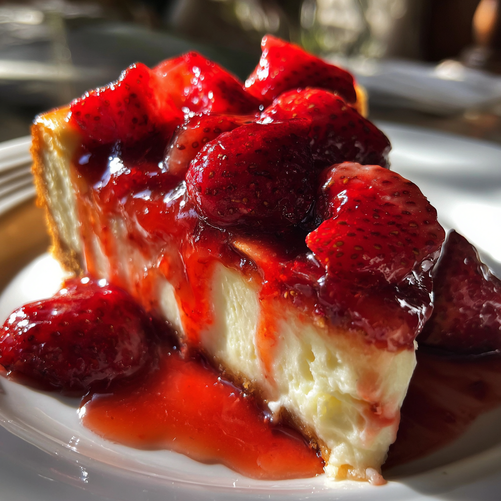 Easy Strawberry Sauce for Cheesecake: Glossy & Ready in 10 Minutes