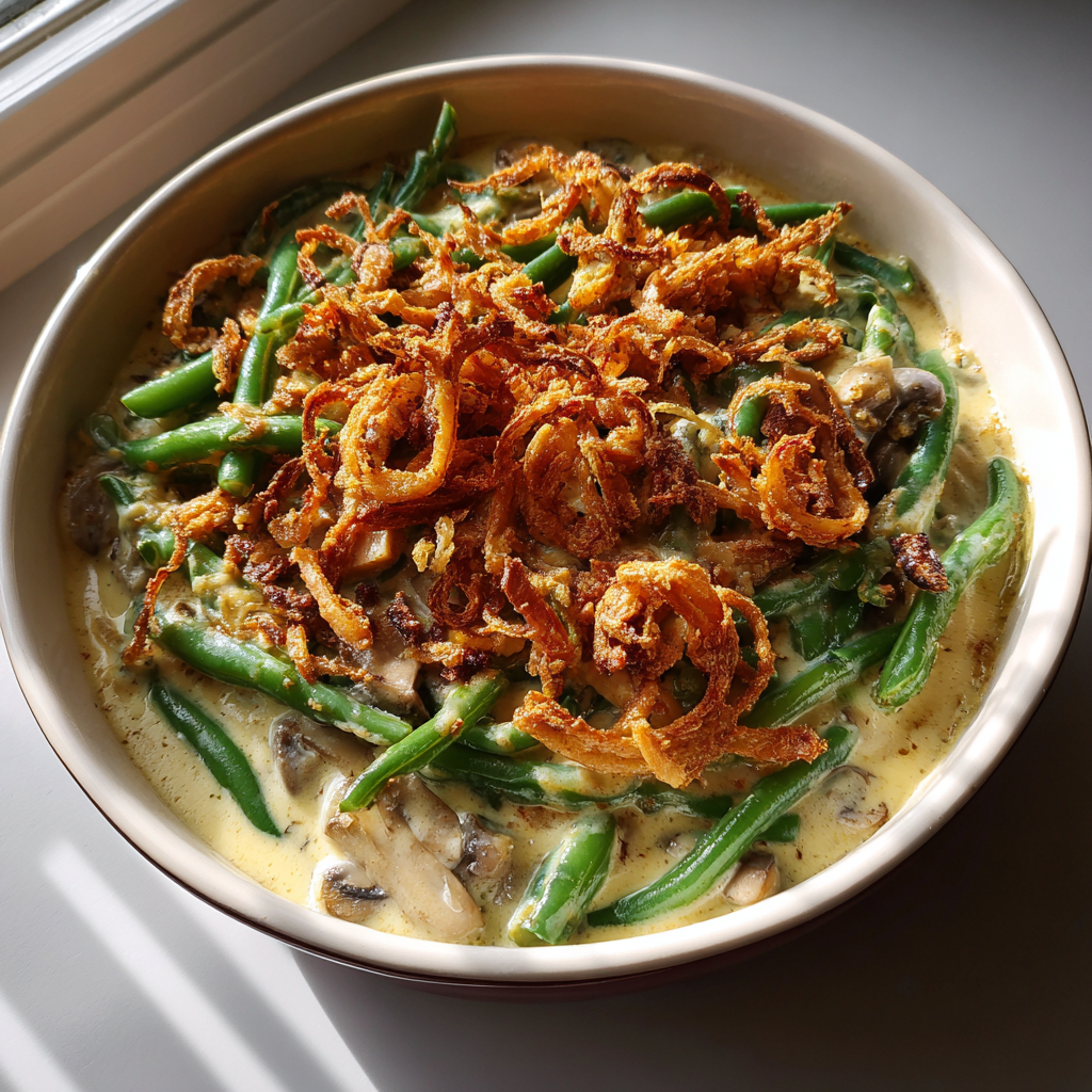 Green Bean Casserole: The Perfect Comfort Food for 6 Servings