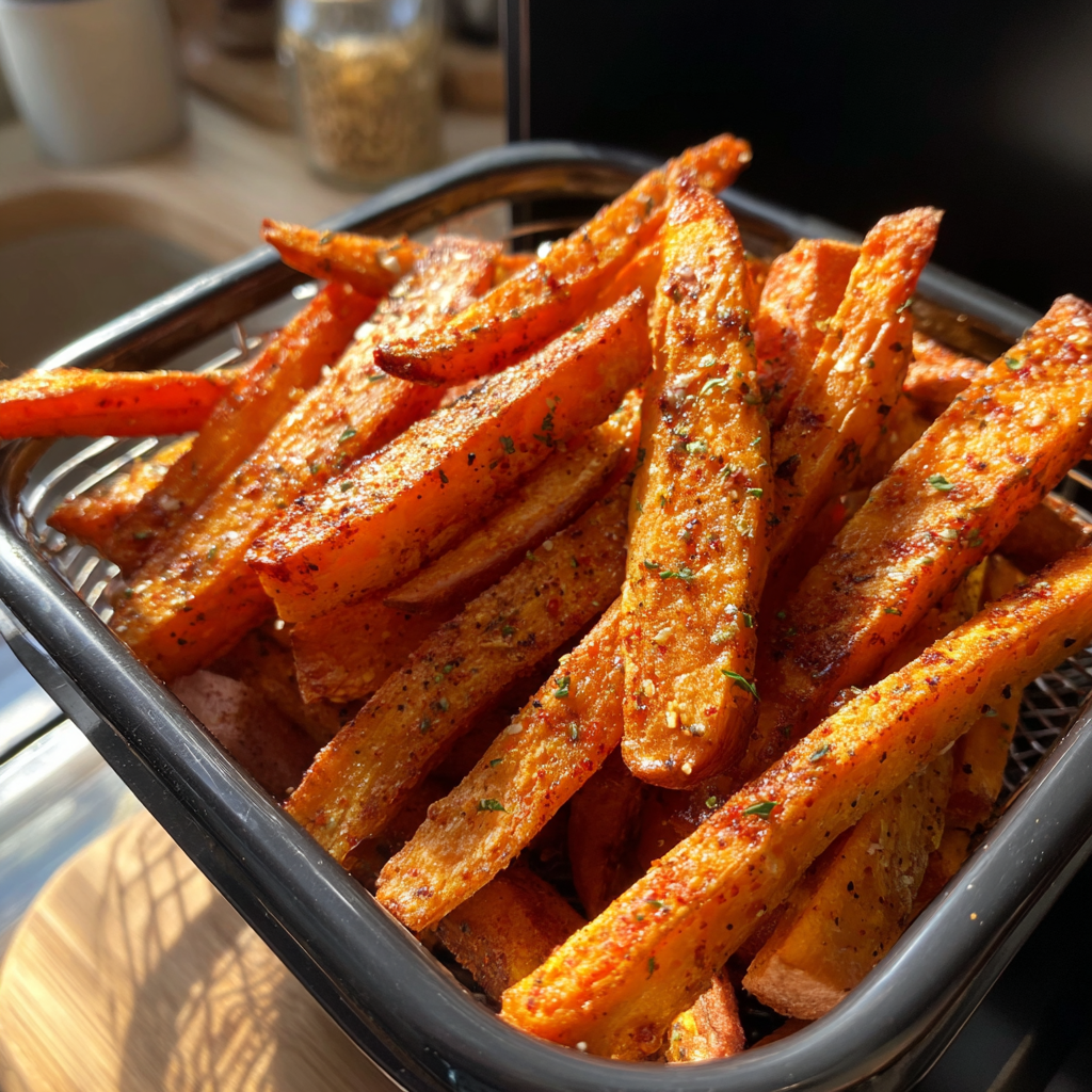 how long sweet potato fries in air fryer for Perfect Crispiness