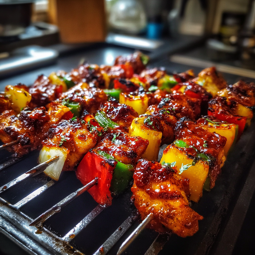 Memorial Day Party Food: 5 Irresistible Grilled BBQ Chicken Skewers