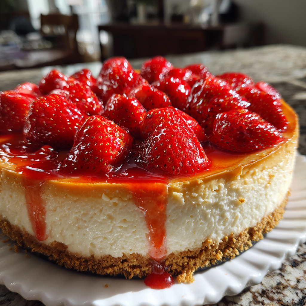 No Bake Strawberry Cheesecake: 5 Steps to Irresistible Delight