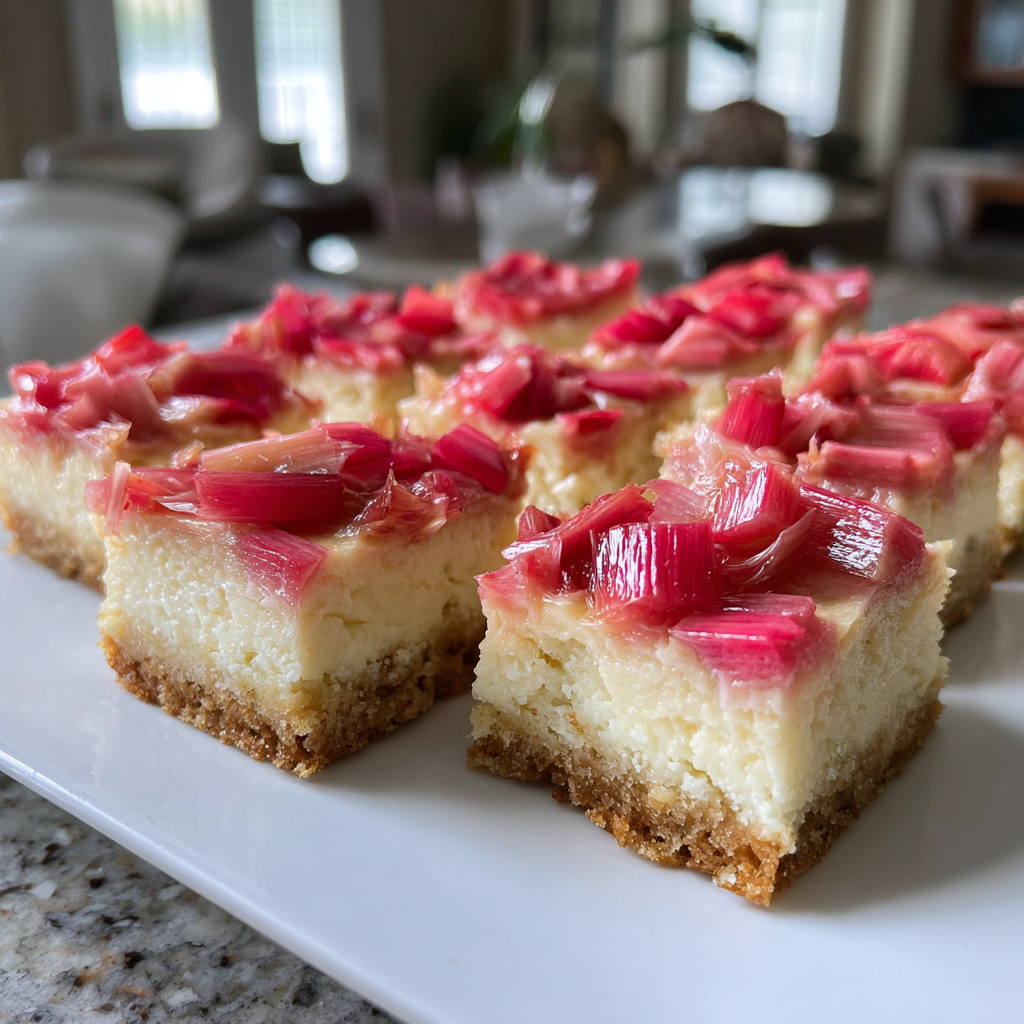 Rhubarb Cheesecake Bars: 3 Irresistible Steps to Spring Bliss