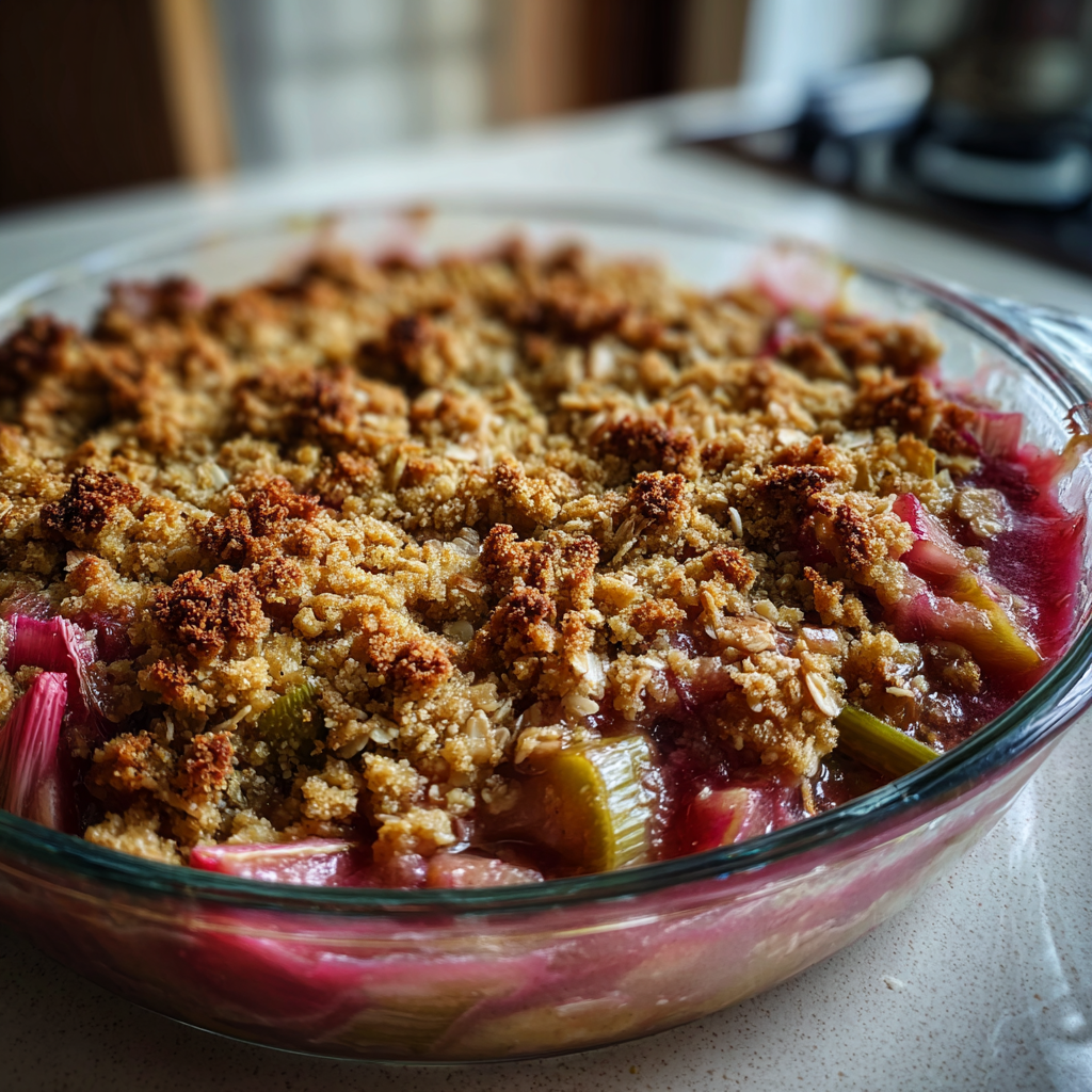 rhubarb crisp recipe: 5 Irresistible Steps to a Perfect Dessert