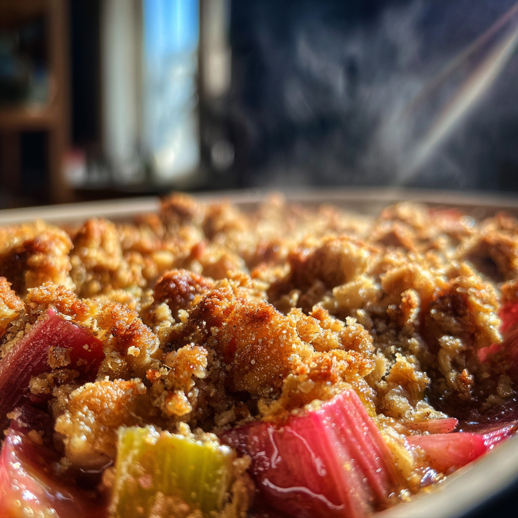 Rhubarb Crisp: The Perfect Sweet and Tangy Dessert Delight