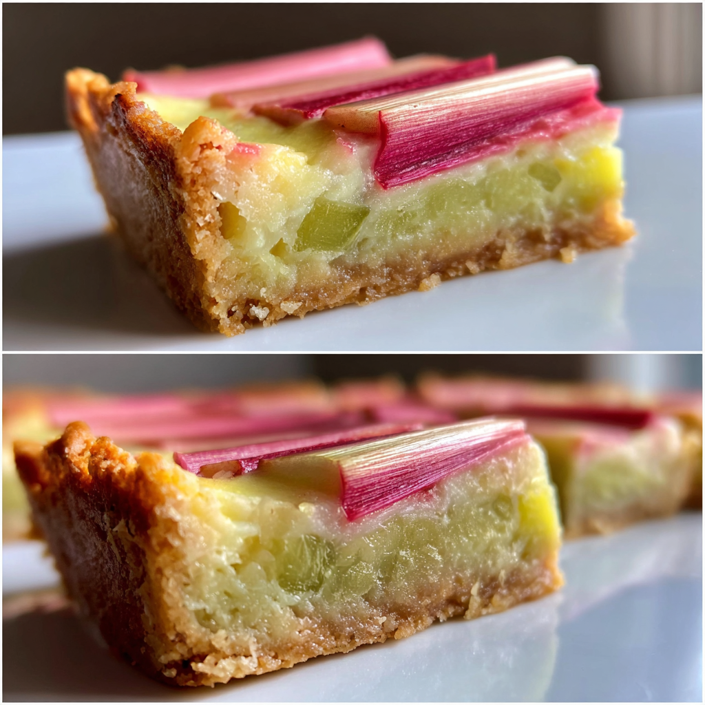 Rhubarb Custard Bars: 5 Steps to Perfect Creamy Tangy Treat