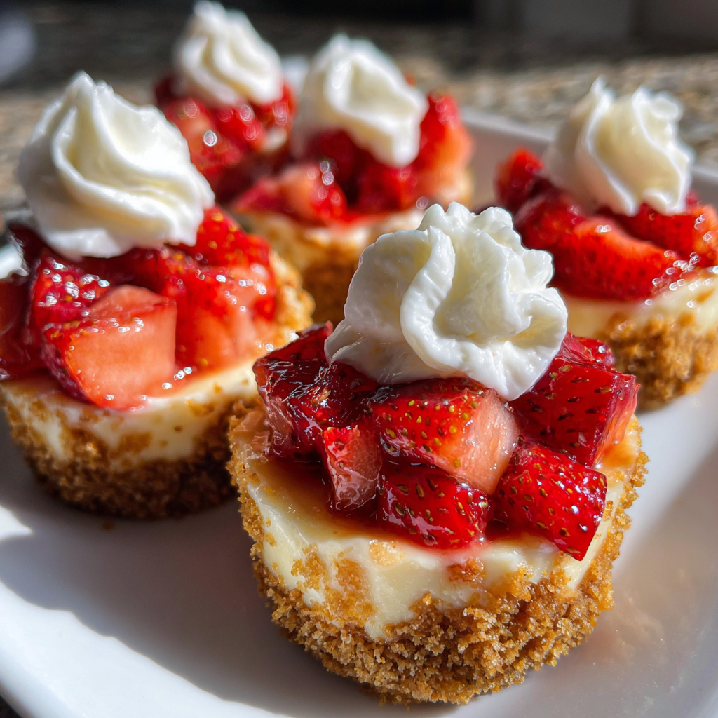 strawberry cheesecake bites: Irresistible 4-Ingredient Treats for Any Occasion