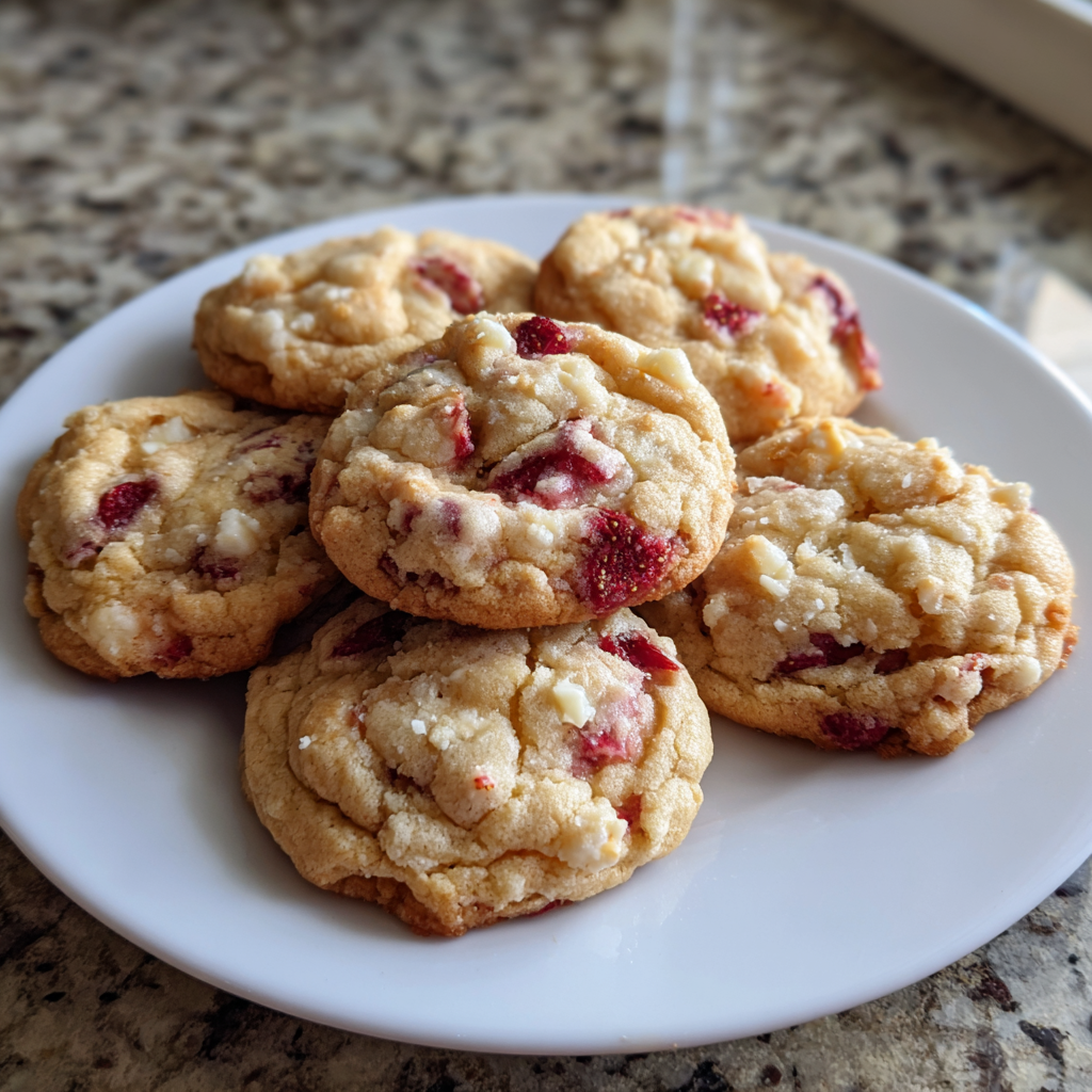 Strawberry Cheesecake Cookies: The Perfect Soft and Chewy Treat